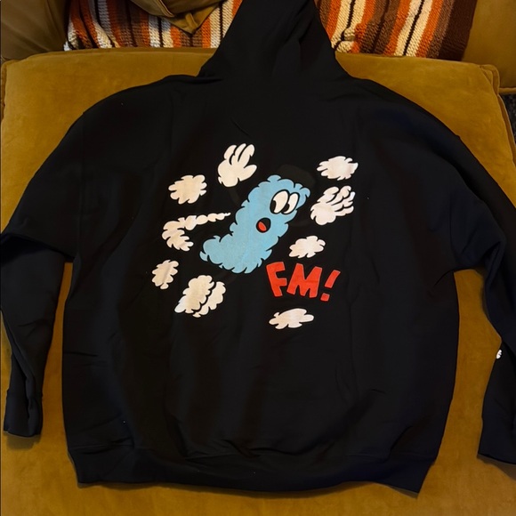 FM! X VERDY X VINCE STAPLES Black Hoodie - Picture 3 of 3